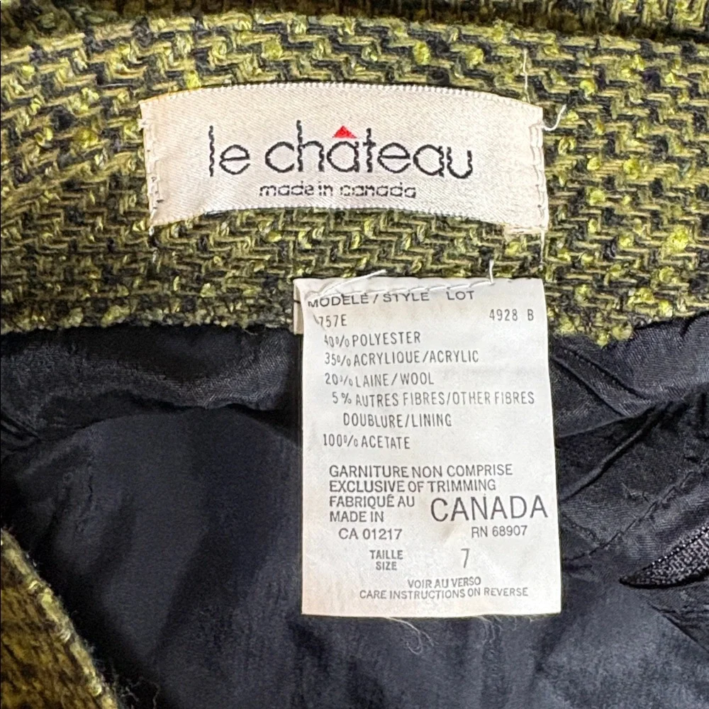 Vintage Le Chateau Double Breasted Blazer and Skirt - Picture 5 of 15